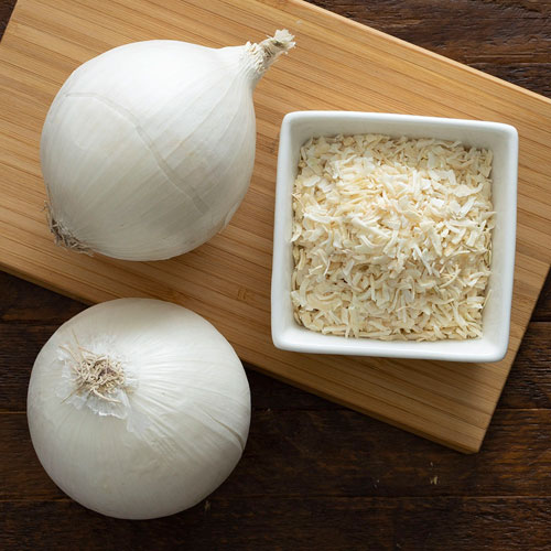 Dehydrated White Onion Chopped